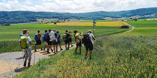 Wandern auf dem Fricktaler Höhenweg
