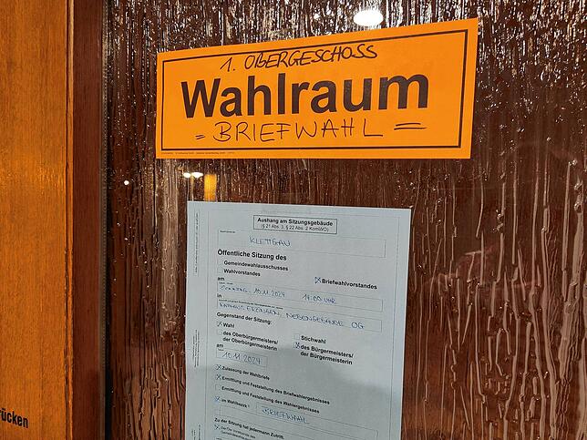 Bild 4: Bürgermeisterwahl in Klettgau: Das sind die Bilder aus den Wahllokalen (I)