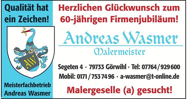 Bild 13: 60 Jahre Wasmer Haustechnik: Ein Lebenswerk nimmt Formen an