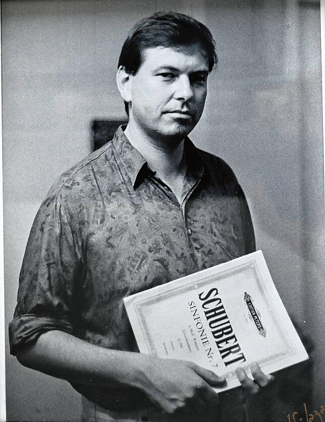 Georg Mais als Student ungefähr im Jahr 1985.
