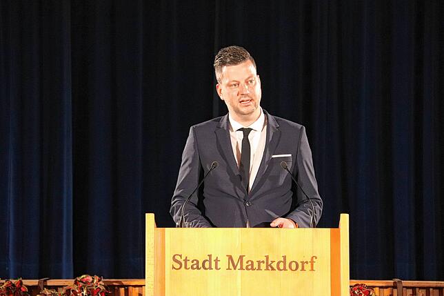 Bild 5: Kandidatenvorstellung der Stadt: Fünf sehr unterschiedliche Bewerber präsentieren ihre Ziele für Markdorf
