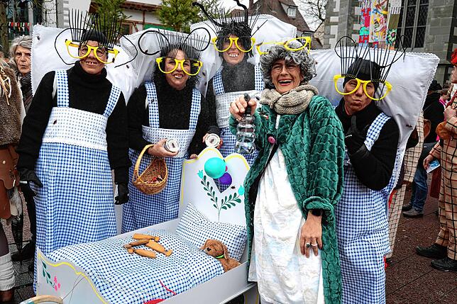 Bild 12: Fasnacht 2025 in Radolfzell: Diese Narren-Bilder zeigen die unvergessliche Machtübernahme