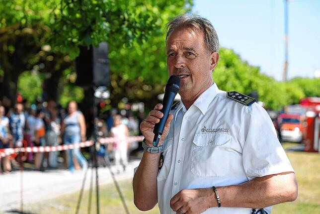 Bild 4: Schauübung Radolfzeller Hilfsorganisationen am Hausherrensamstag