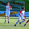 Spieler des Tages: Francesco Melina (Mitte, im Spiel beim FC RW Weilheim) traf doppelt für den FC Hochrhein, verschoss aber beim 3:3 ...