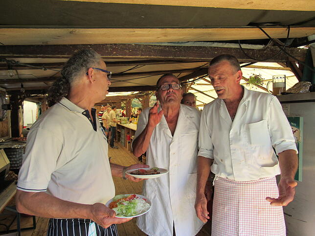 Bild 1: Bilder: Heißes Sommerfest in Engelswies mit Blaskapelle Peng