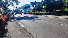 Blick auf die Aachbrücke in Rielasingen. Hier wurde die Frau gestoppt.