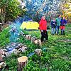 Bereits Ende Mai nutzten die ersten Trekker das Camp in Urberg. Und sie hatten sichtlich Spaß, hier im Freien zu übernachten. ...