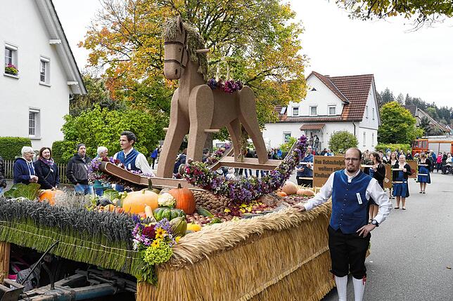Bild 3: Kreiserntedankfest Brigachtal: Die schönsten Bilder vom Umzug  – Teil 1