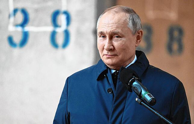 Was treibt den russischen Präsidenten an? Hier ist Putin bei einem Besuch des Weltraumzentrums in Moskau vor wenigen Tagen zu sehen.