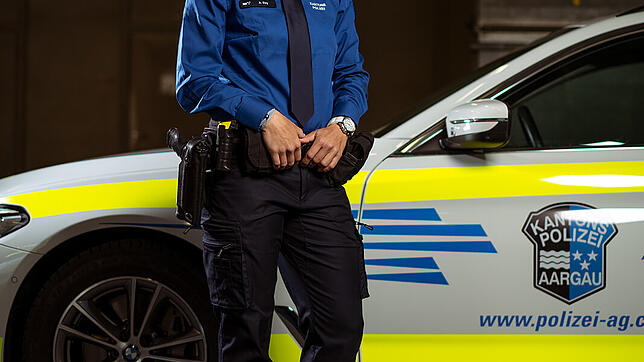 Die Kantonspolizei Aargau (Symbolbild) und Regionalpolizei Brugg und Baden haben am Donnerstag zwei Einbrecher festgenommen.