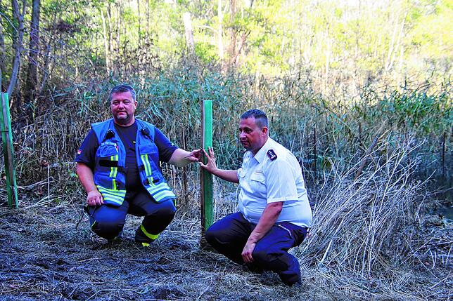 Bild 14: Alarm an der A98 bei Stockach: Biber, Millionen Liter Wasser und Blackout-Gefahr