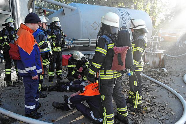 Bild 17: Jahreshauptübung der Feuerwehr Friedrichshafen – exklusive Bilder!