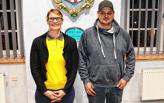 Daniela Gulde rückt in den Ortschaftsrat Glashütte nach, Frank Sauter nimmt künftig am Ratstisch von Frohnstetten Platz.