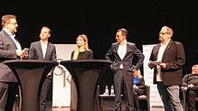 Eine Debatte hallt nach: Kritik an Äußerungen des CDU-Bundestagsabgeordneten Felix Schreiner (zweiter von links) bei der ...