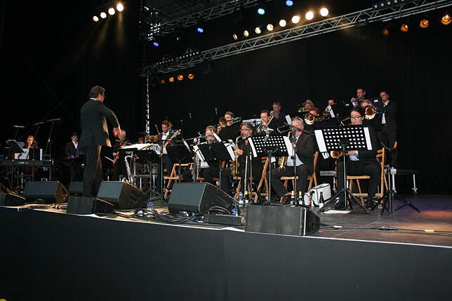 Die Big Band „Dubbbos“ bot nur einen der Höhepunkte am Samstagabend bei, „Musikprob“-Brass-Festival und unterhielt die Gäste im Seepark ...