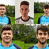 Fünf Neue aus dem Nachwuchs: Der FC Geißlingen integriert in der kommenden Saison die Nachwuchsspieler (oben, von links) Jonas Rudigier, ...