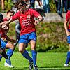 Punkt gesichert: Dennis Matt (links, im Hinspiel gegen Niklas Hackmann ) traf für den FC Dachsberg zum 2:2-Endstand bei der SG ...