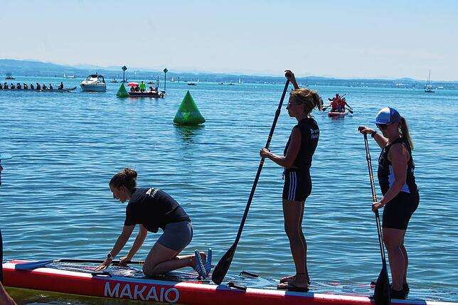 Bild 1: Bilder vom ersten SUP-Cup beim Seehasenfest