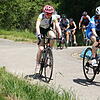 Spitze: Hannah Beck vom Dick Küchen Racing Team (links) startete zum ersten Mal bei einem Straßenrennen und wurde in Achkarren Zweite.