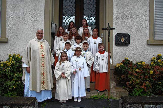 Kommunion in Eggingen.