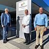 Das Schwarzwald-Baar-Klinikum ist am Limit. Auch deswegen appellieren (von links) Klinik-Geschäftsführer Matthias Geiser, der ärztliche ...