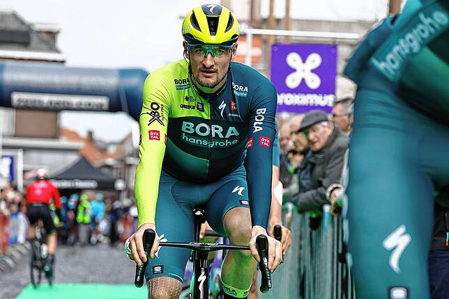 Zuversicht: Nico Denz hofft beim legendären „Kopfstein-Klassiker“ Paris-Roubaix gut durchzukommen.