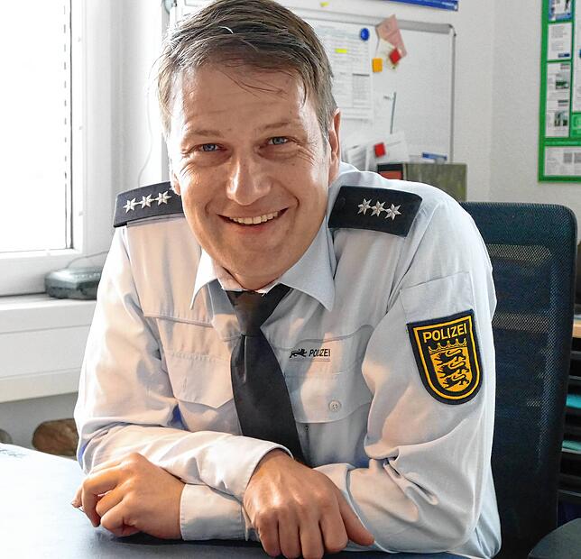 „Wenn wir das Gefühl haben, dass sich etwas zusammenbraut, dann werden wir frühzeitig einschreiten“, sagt Postenleiter ...