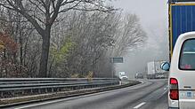 Stockender Verkehr auf der B31 zwischen Immenstaad und Stetten.