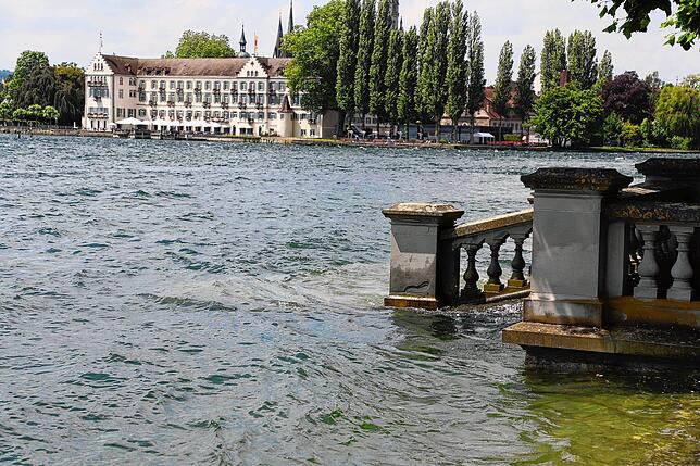 Bodensee und Seerhein hatten diesen Sommer mit Hochwasser zu kämpfen. Teilweise wurde die Fünf-Meter-Marke überschritten. Das gab es ...