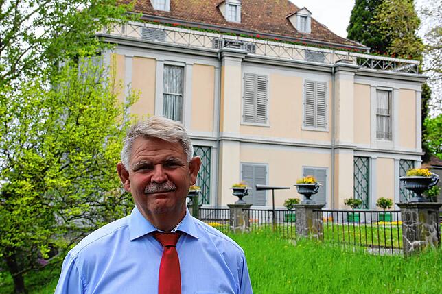 „Die Kriege Napoleons Kirche waren eine riesige Belastung für die Bevölkerung“, sagt Dominik Gügel. Er leitet das ...