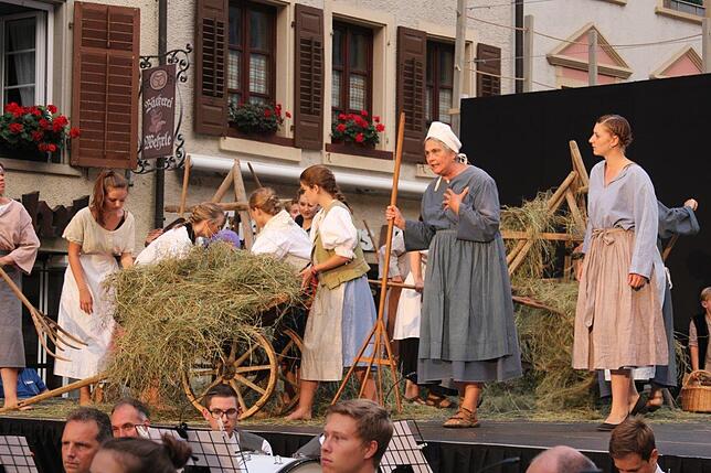 Bild 1: Bilder vom Heimatabend der 550. Waldshuter Chilbi