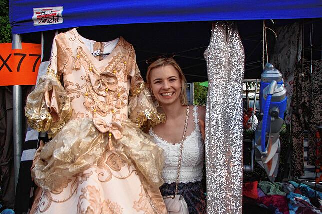 Bild 31: Run auf den großen Flohmarkt mit mehr als 1000 Ständen in Konstanz