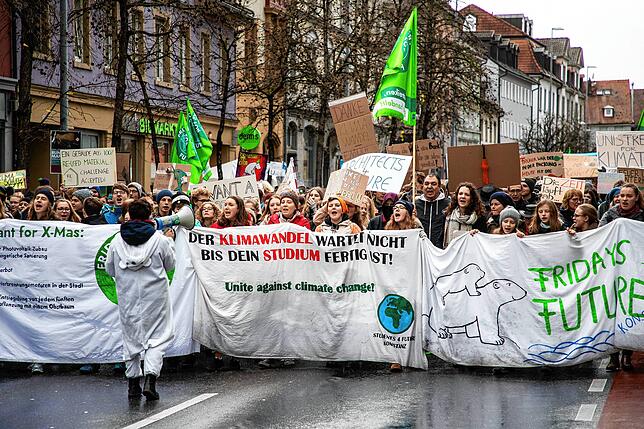 Fridays-for-Future Demo am 29. November 2019.