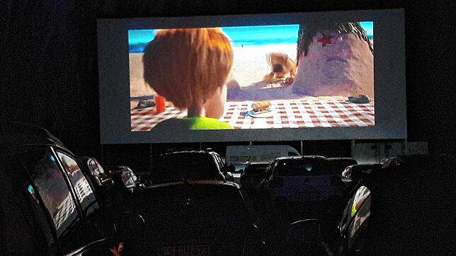 Autokino &ndash; Leinwanderlebnis der anderen Art.