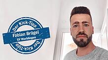 Fabian Brügel, Trainer des SV Worblingen.