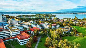 Die Universität Konstanz.