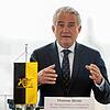 Thomas Strobl (CDU), Innenminister von Baden-Württemberg, möchte mit massenhaften Schnelltest Kontrollen an Grenzen zu Frankreich und ...