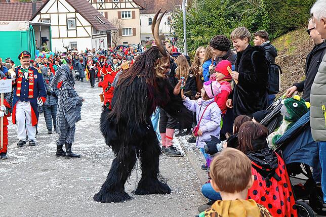 Bild 9: Rickenbach: Die schönsten Bilder vom farbenfrohen Narrenumzug 2025