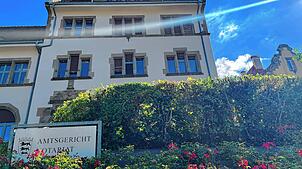 Das Stockacher Amtsgericht. Hier wurde ein Fall von Betrug verhandelt.
