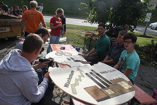 Bild 5: Bilder vom Kreiserntedankfest-Samstag in Weiler