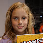 Rebekka Röhrig (9) hat neun Bücher gelesen. Ihr liebstes Buch war „Hotel Zauberpfote“.