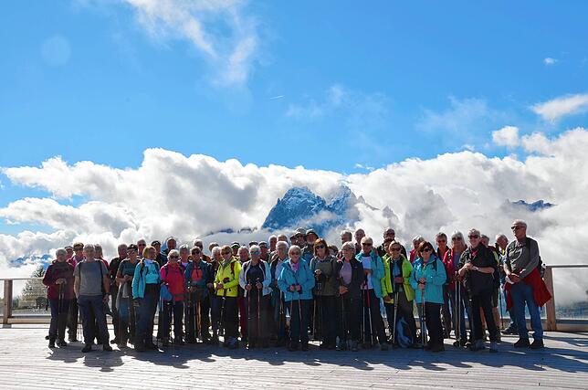 Bei der Wanderwoche im vergangenen Jahr war eine Gruppe des Schwarzwaldvereins in den Dolomiten unterwegs.