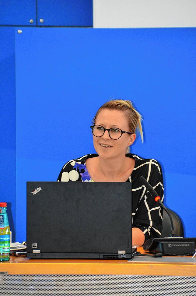Ruth Keller von der Schuldnerberatung im Landkreis.