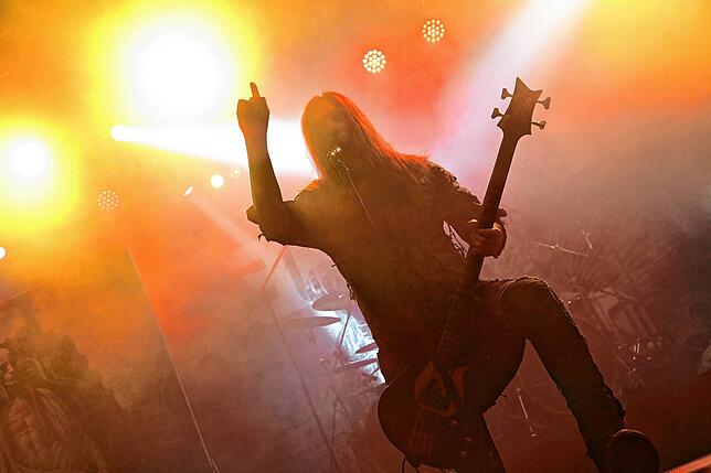Das Festival bietet zwei Tage lang Heavy Metal satt – hier eine Bild aus 2023.