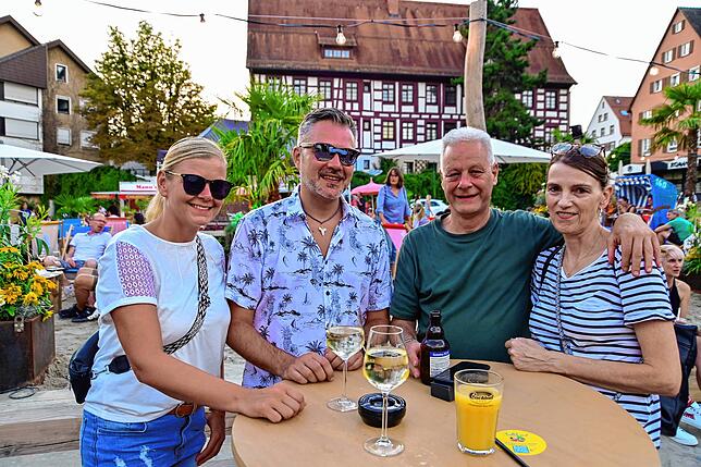 Bild 6: Urlaubsstimmung auf dem Schwenninger Muslenplatz