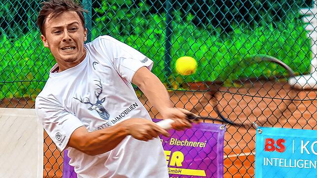 Leistungsträger: Lukas Jirousek hatte mit einer 100-prozentigen Erfolgsquote bei seinen Einsätzen maßgeblichen Anteil daran, dass der TC ...