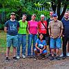 Ehrenamtliche Biberberater des Landkreises Waldshut (hinten, von links): Michel Hornschuch, Christiane Gier, Cerstin Bohnert, Iris ...