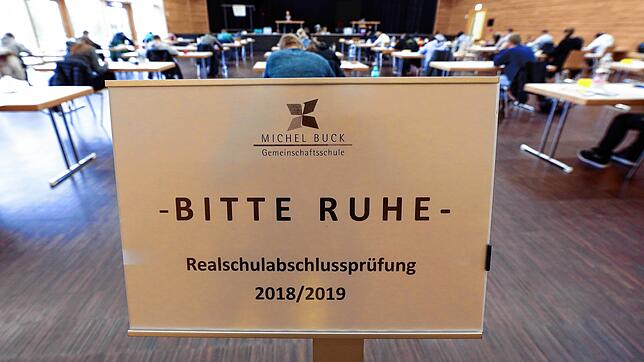 Die Abschlussprüfungen werden in diesem Jahr eine Ausnahmesituation.
