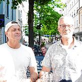Sven Schilli (links) und Andreas Dietschel wissen genau, was für sie das Singener Stadtfest ausmacht: Es ist die Vielfalt.