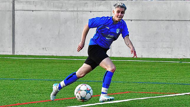 Das Tor stets im Visier: Meike Engelhardt erzielte für die Fußballerinnen des SV Berau allein 46 der 61 Saisontore.